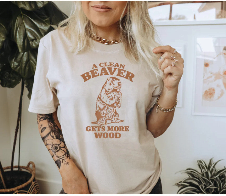 A Clean Beaver Gets More Wood