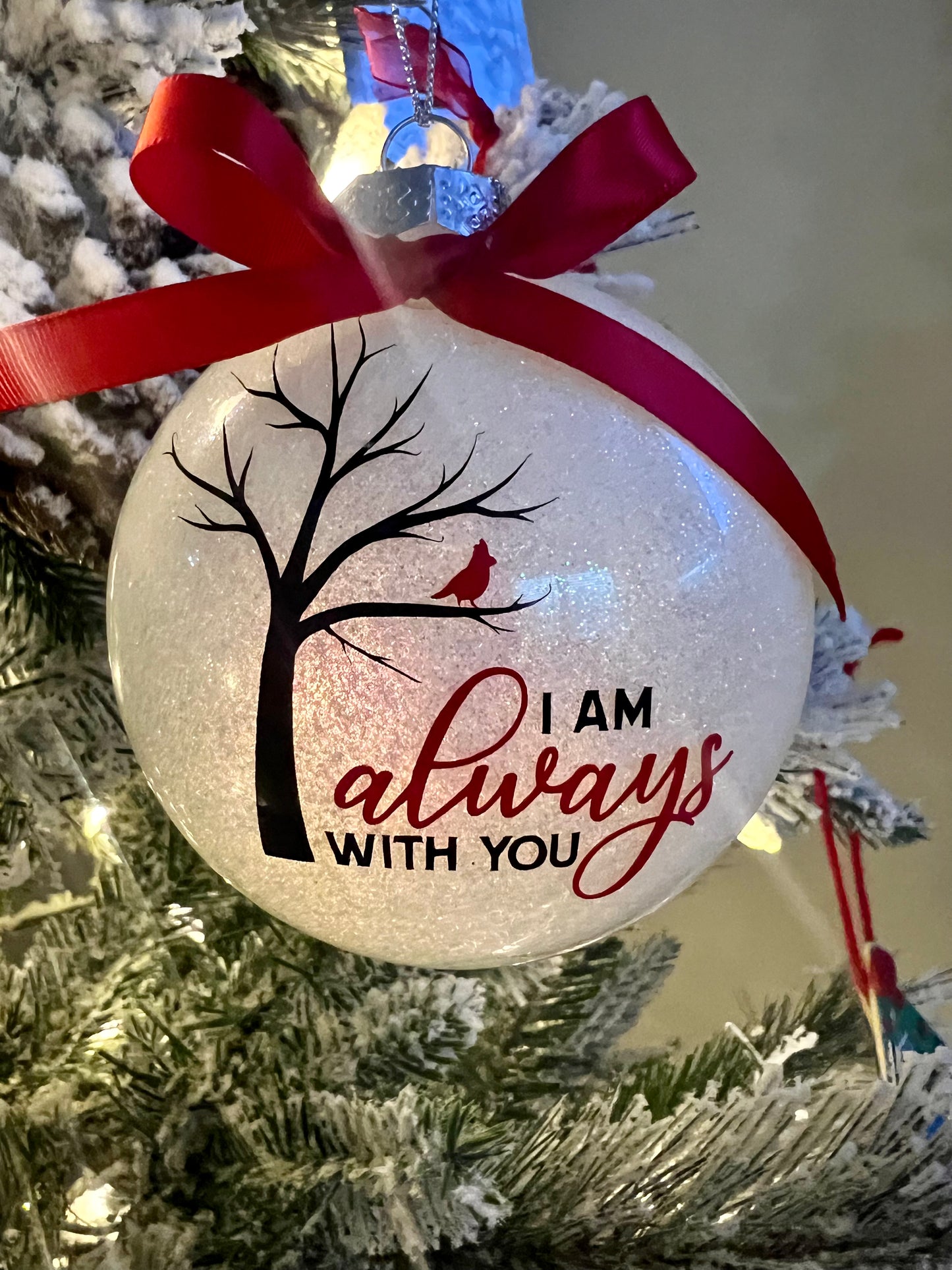 I am always with you ornament